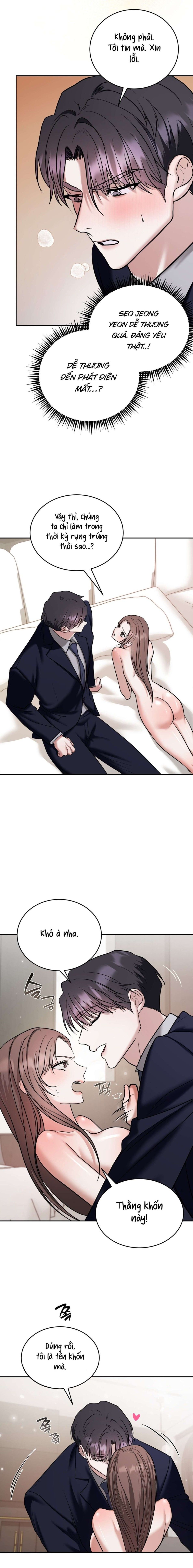 [ 18+ ] Gặp Gỡ Trong Thời Kỳ Rụng Trứng Chương 5 page 8 - Giả Dược