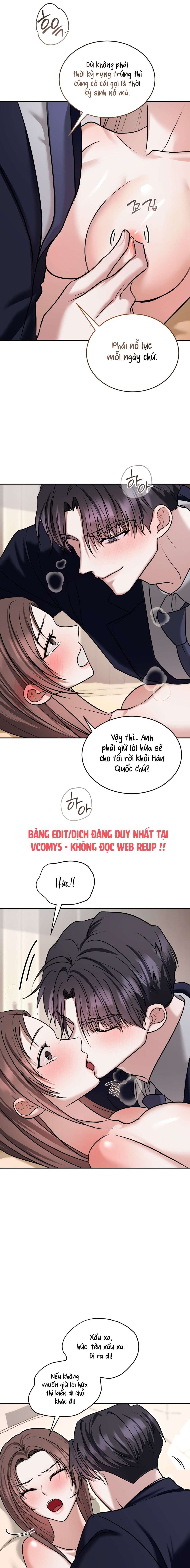 [ 18+ ] Gặp Gỡ Trong Thời Kỳ Rụng Trứng Chương 5 page 10 - Giả Dược