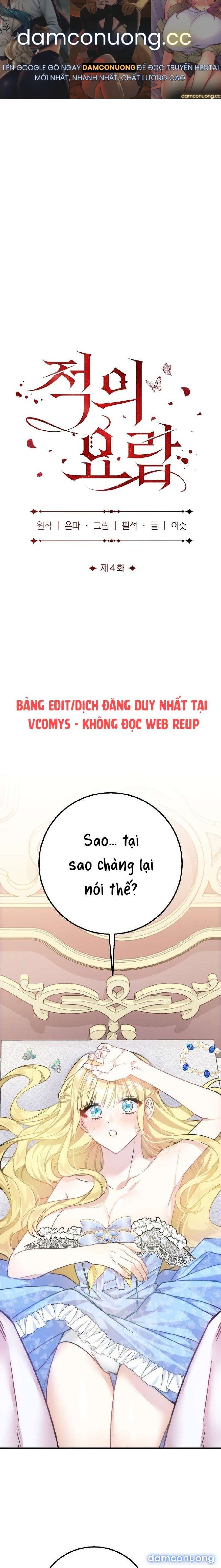 đọc truyện [ 18+ Không Che ] Cái Nôi Của Kẻ Thù Chương 4 ảnh 2 tại Thiên Thai Truyện