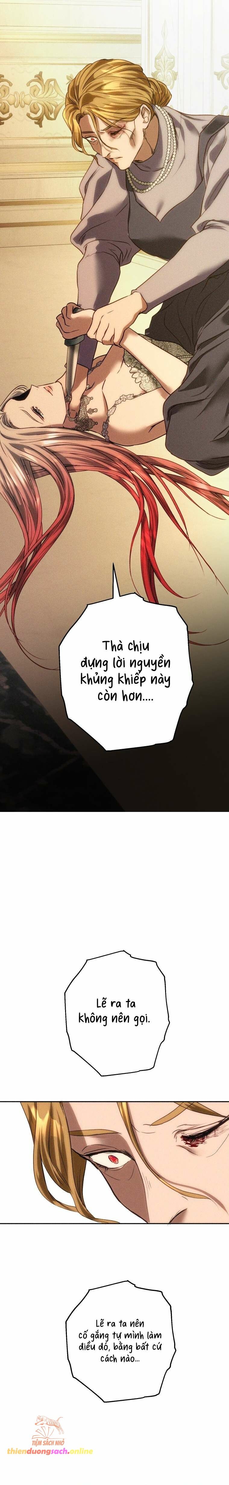 [ 18+ ] Lời Nguyền Tóc Đỏ Chương 17 page 22 - Giả Dược