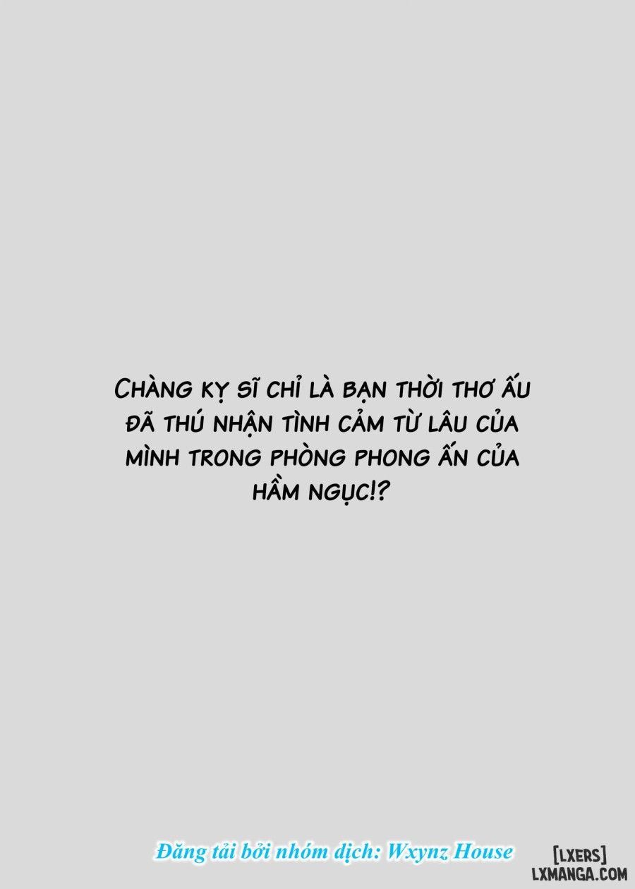 [ 18+ ] Lời Tỏ Tình Của Chàng Kỵ Sĩ Thời Thơ Ấu Trong Căn Phòng Phong Ấn Nơi Đáy Hầm Ngục. Oneshot page 3 - Giả Dược