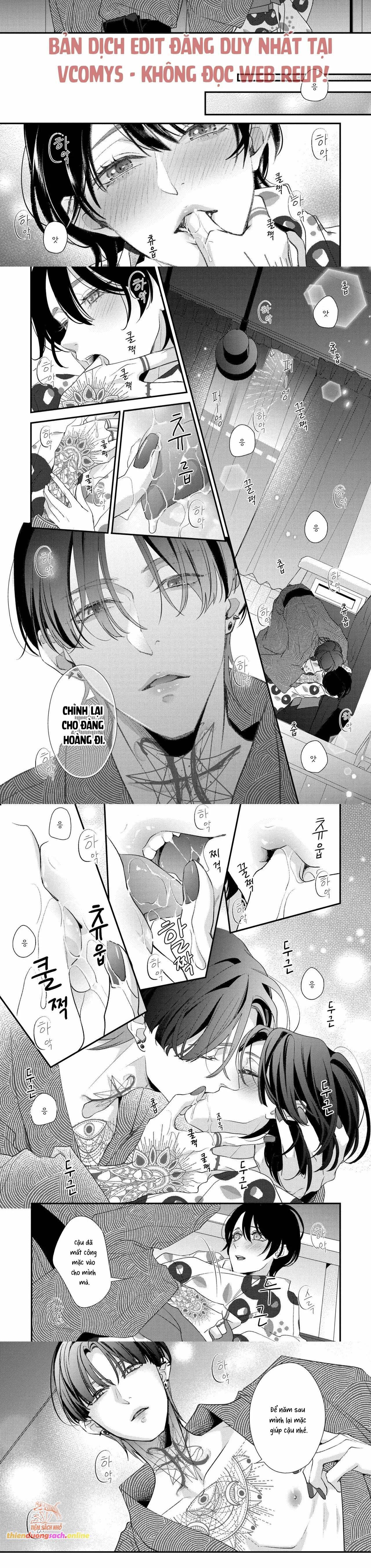 [ 18+ ] Thật Khó Để Bị Ràng Buộc Bởi Một Người Bạn Thời Thơ Ấu Có Hình Xăm Chương 2 page 7 - Giả Dược