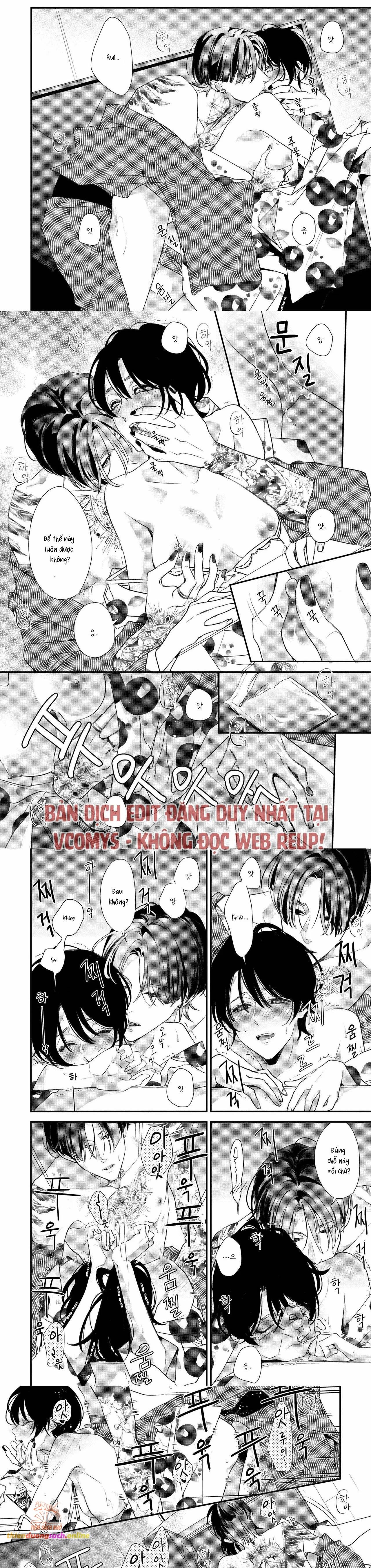 [ 18+ ] Thật Khó Để Bị Ràng Buộc Bởi Một Người Bạn Thời Thơ Ấu Có Hình Xăm Chương 2 page 8 - Giả Dược