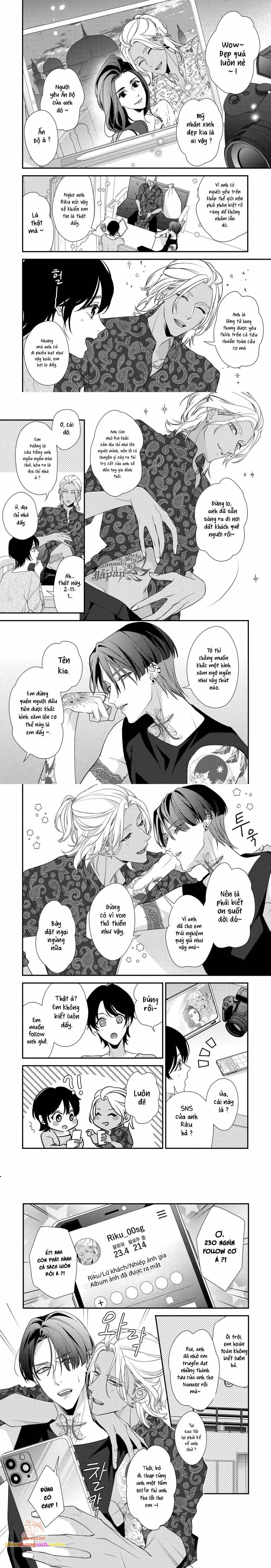 [ 18+ ] Thật Khó Để Bị Ràng Buộc Bởi Một Người Bạn Thời Thơ Ấu Có Hình Xăm Chương 3 page 2 - Giả Dược