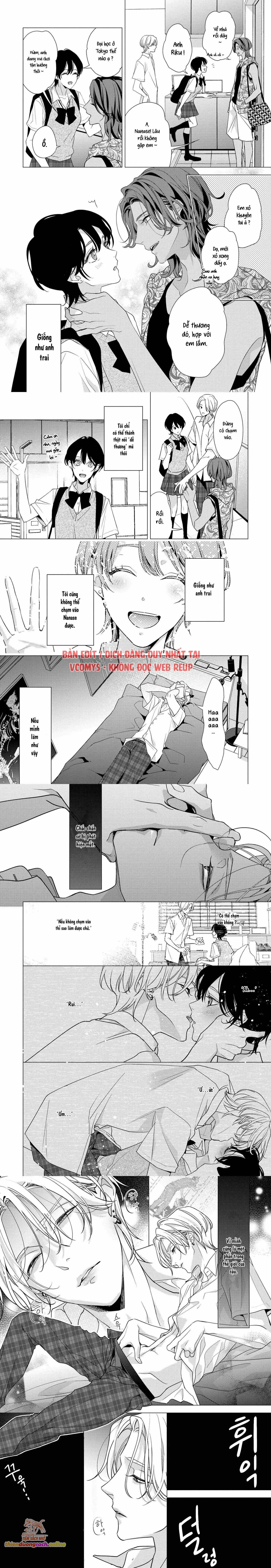 [ 18+ ] Thật Khó Để Bị Ràng Buộc Bởi Một Người Bạn Thời Thơ Ấu Có Hình Xăm Chương 4 page 4 - Giả Dược