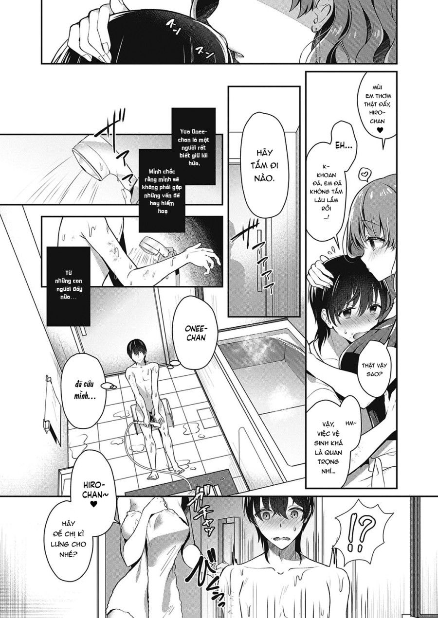 ❤ Cuộc Sống Khi Được Onee-chan Dâm Đãng Chăm Sóc Nhiệt Tình. Oneshot page 8 - Giả Dược