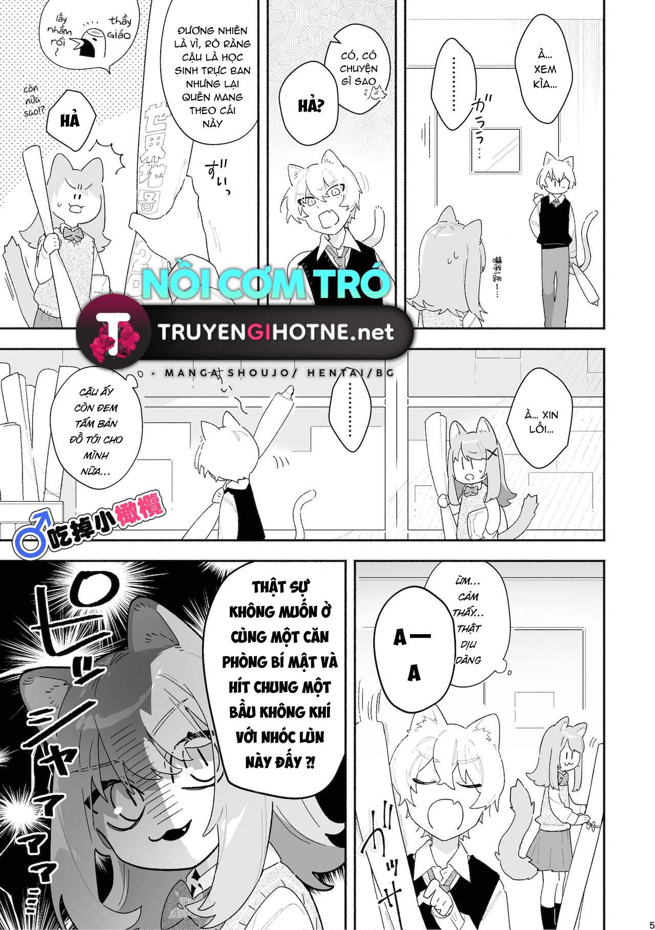 đọc truyện ♂ Ga Uke. Neko-chan X Neko-kun Chương 1.1 ảnh 7 tại Thiên Thai Truyện
