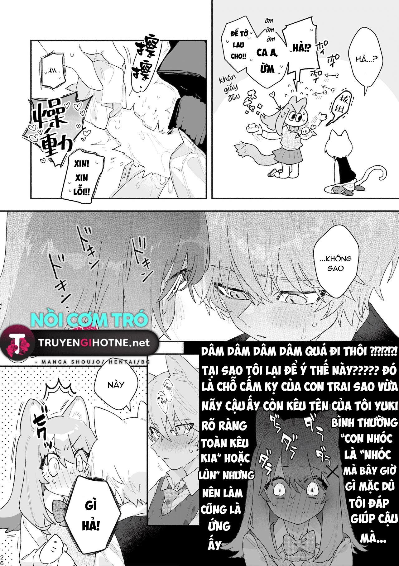 đọc truyện ♂ Ga Uke. Neko-chan X Neko-kun Chương 1.2 ảnh 13 tại Thiên Thai Truyện