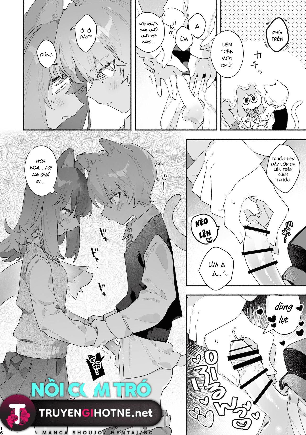 đọc truyện ♂ Ga Uke. Neko-chan X Neko-kun Chương 1.2 ảnh 3 tại Thiên Thai Truyện