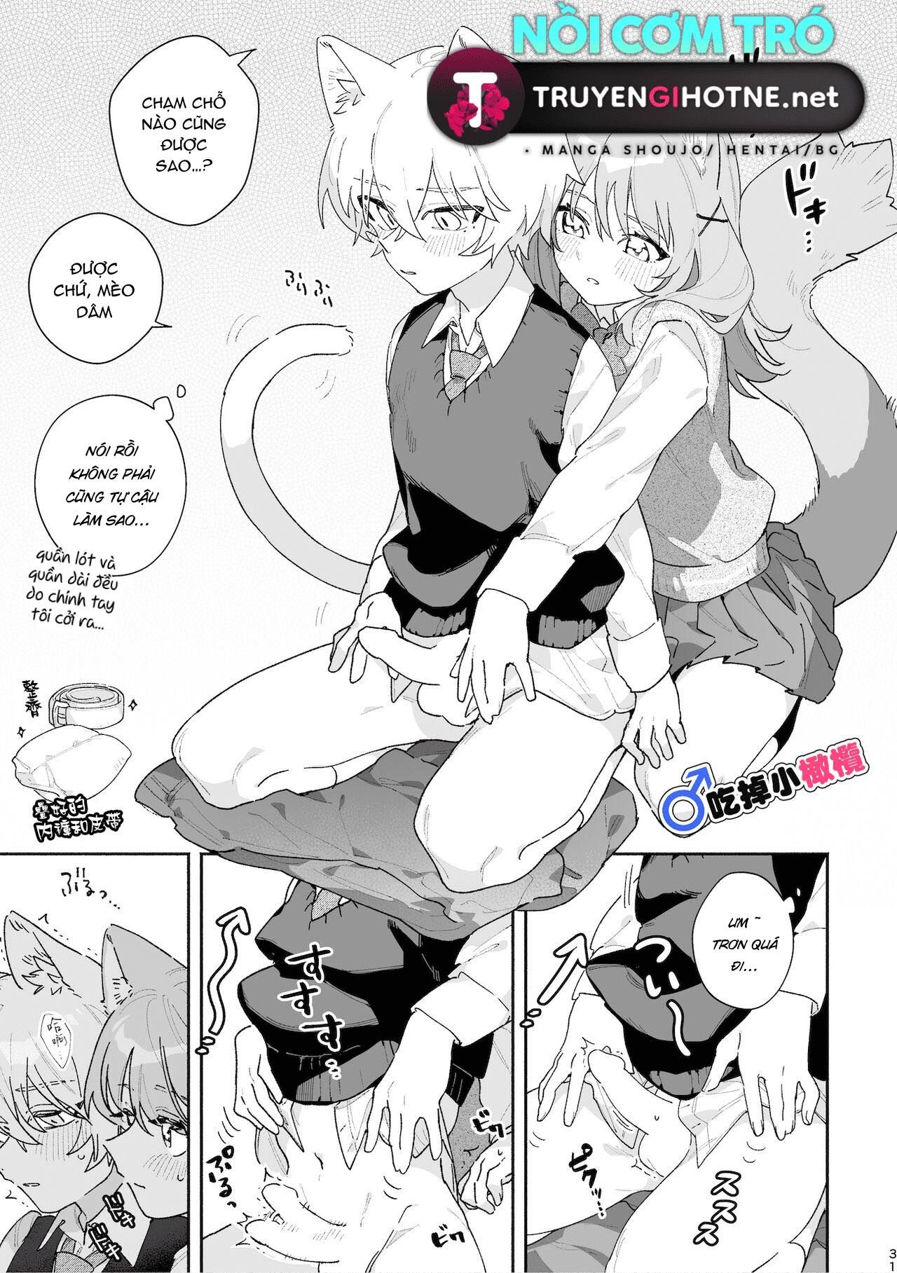 đọc truyện ♂ Ga Uke. Neko-chan X Neko-kun Chương 2.1 ảnh 3 tại Thiên Thai Truyện