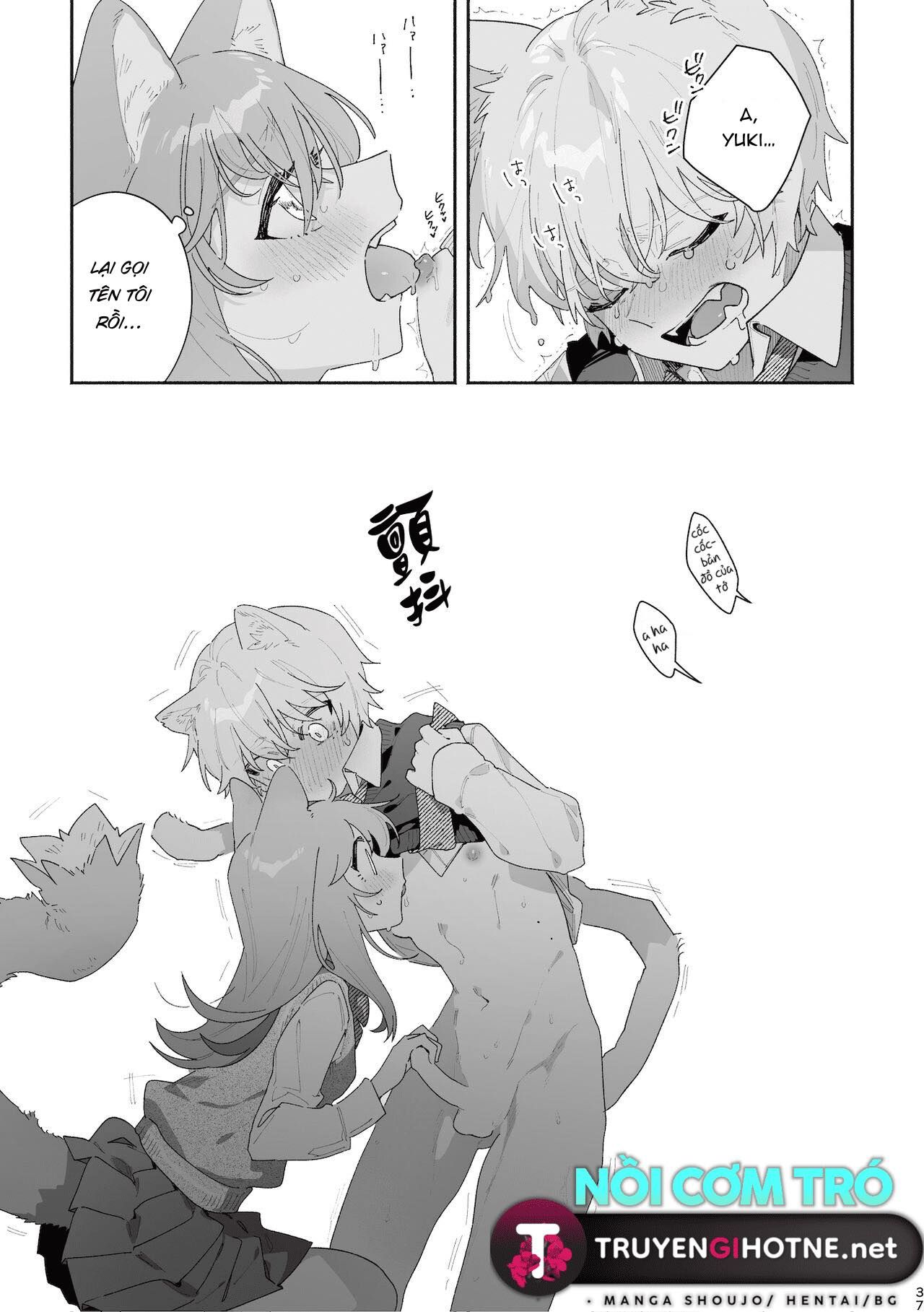 đọc truyện ♂ Ga Uke. Neko-chan X Neko-kun Chương 2.1 ảnh 8 tại Thiên Thai Truyện