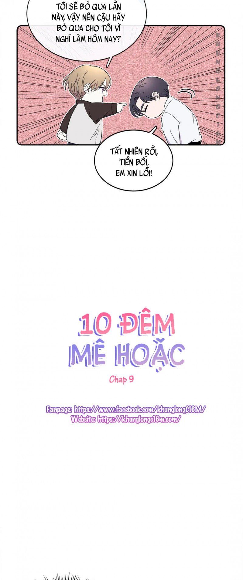 đọc truyện 10 Đêm Mê Hoặc Chương 9 ảnh 2 tại Giả Dược