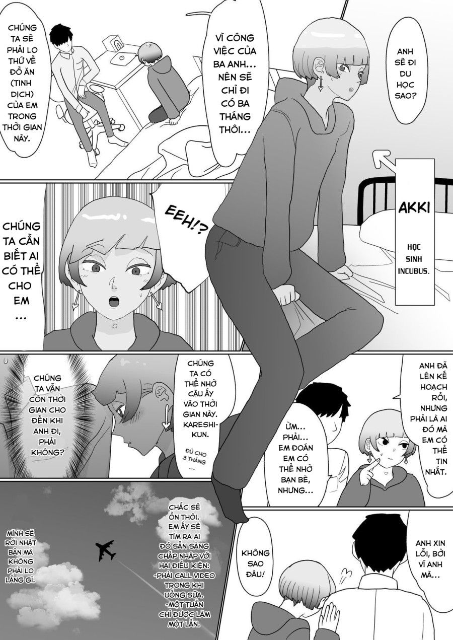 đọc truyện 100-nichigo Ni Netorareru Succubus♂ Oneshot ảnh 4 tại Thiên Thai Truyện