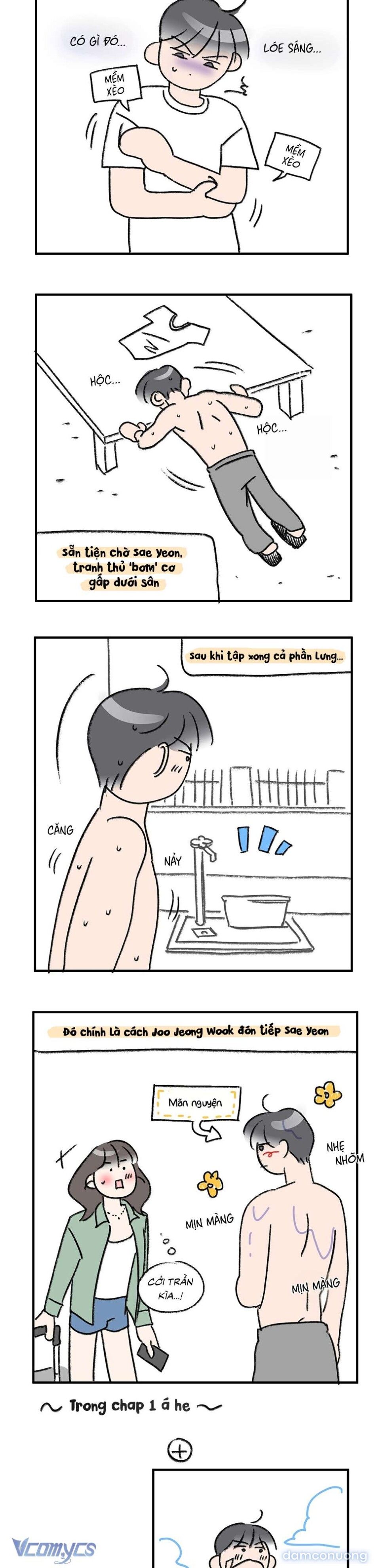 đọc truyện [18+] Ẩn Tình Nơi Vườn Cây Ăn Quả Chương 14.5 ảnh 3 tại Thiên Thai Truyện