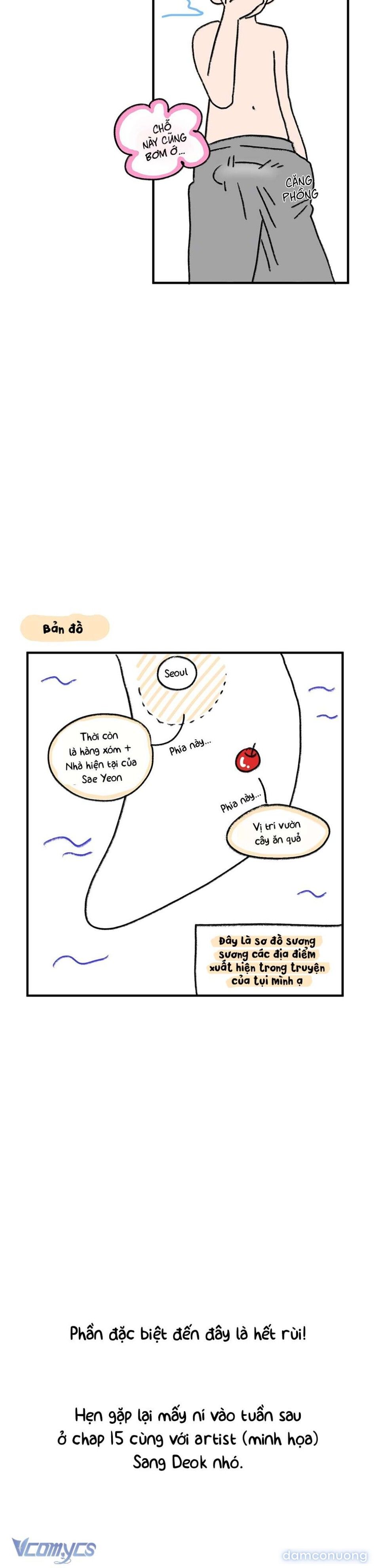 đọc truyện [18+] Ẩn Tình Nơi Vườn Cây Ăn Quả Chương 14.5 ảnh 4 tại Thiên Thai Truyện