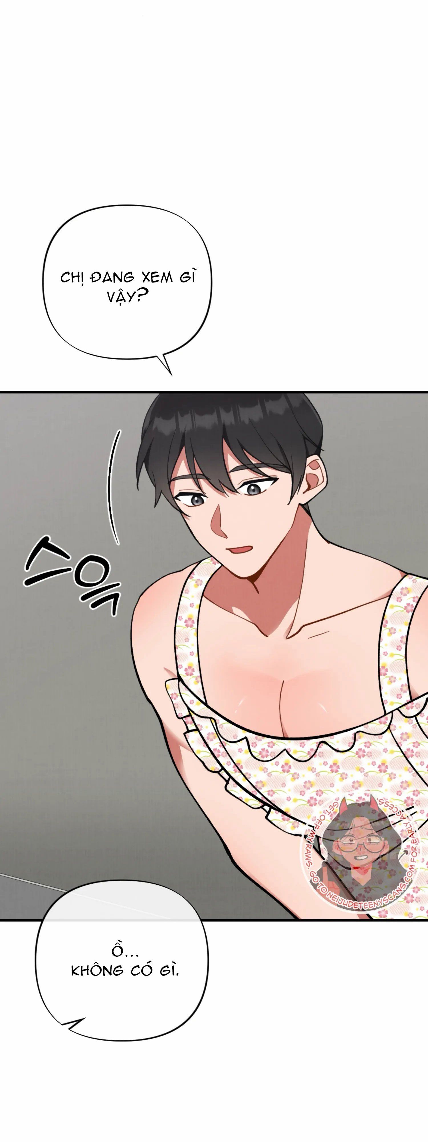 [18+] Bạn Của Em Trai Không Thể To Như Vậy! Chương 4.1 page 4 - Giả Dược