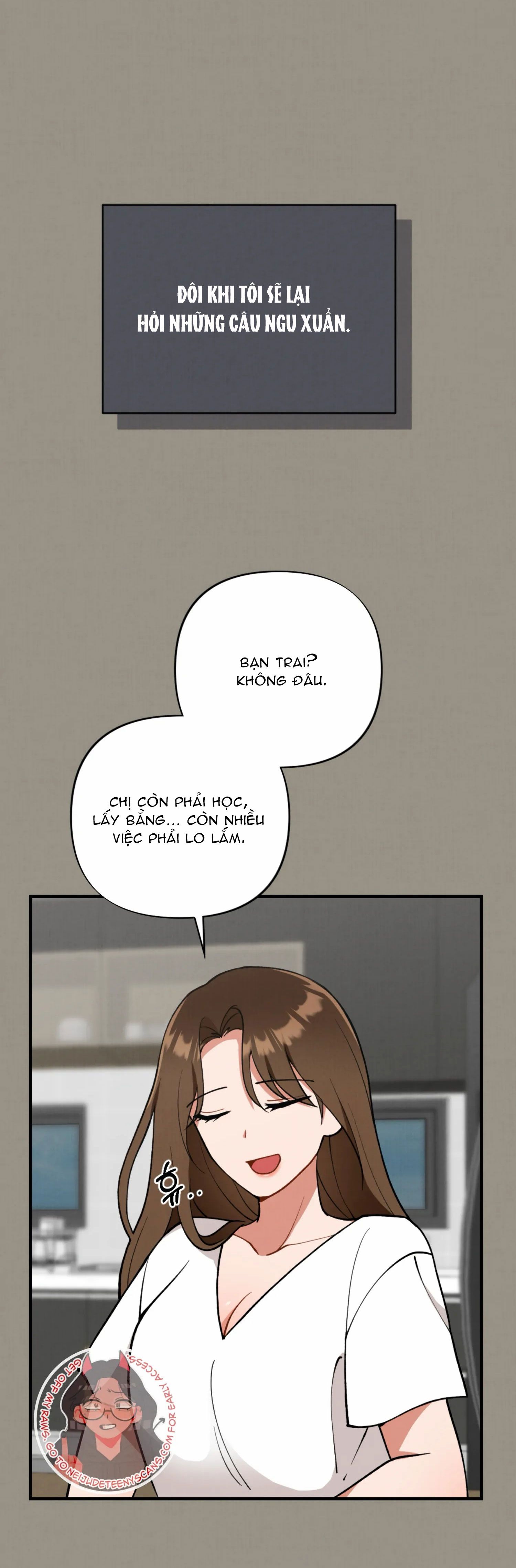 [18+] Bạn Của Em Trai Không Thể To Như Vậy! Chương 4.2 page 14 - Giả Dược