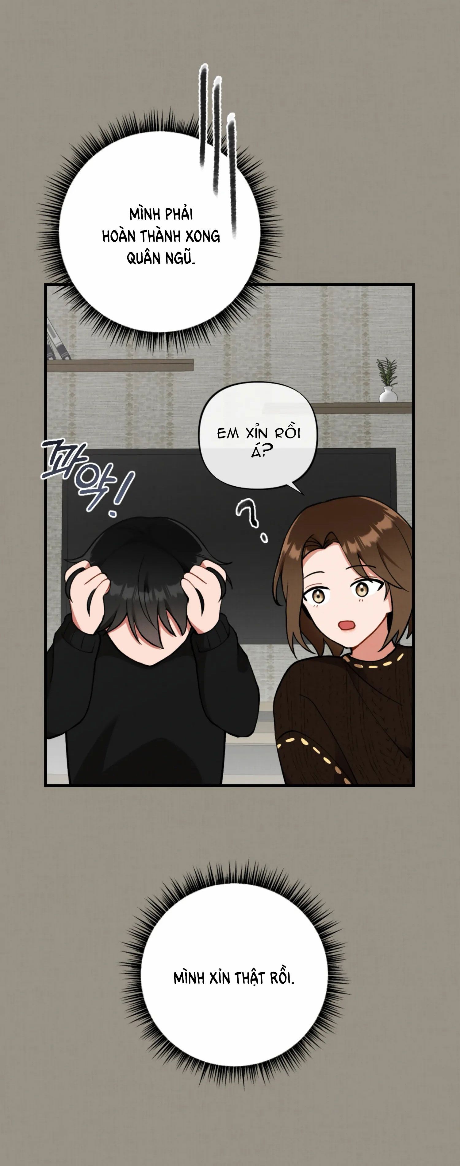 [18+] Bạn Của Em Trai Không Thể To Như Vậy! Chương 4.2 page 26 - Giả Dược