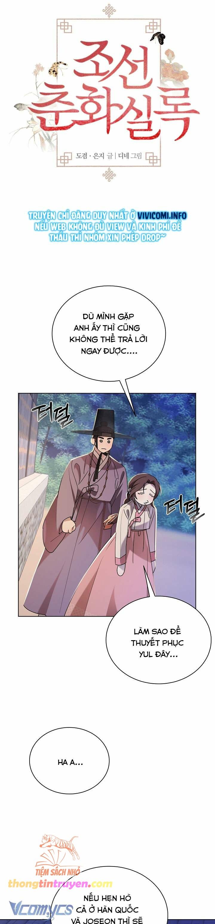 đọc truyện [18+] Biên Niên Sử Xuân Họa Thời Joseon Chương 32 ảnh 8 tại Giả Dược