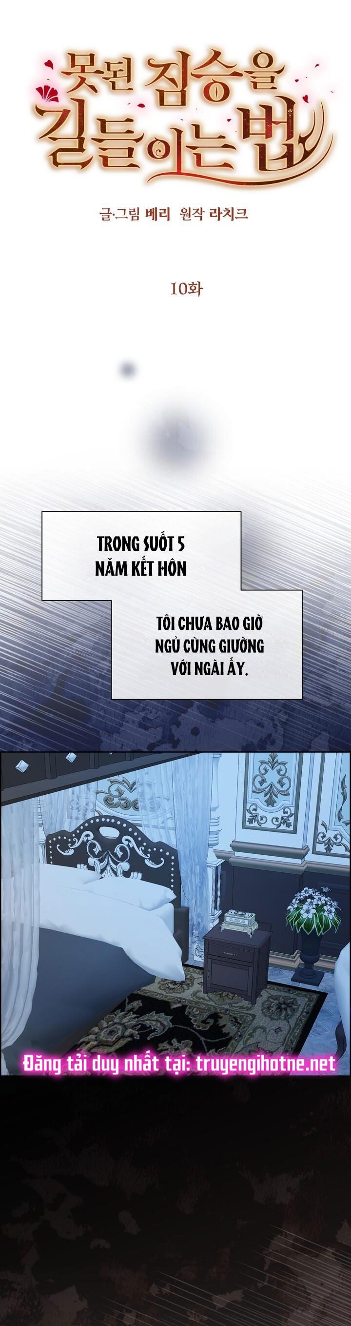 đọc truyện [18+] Cách Thuần Hóa Quái Thú Xấu Xa Chương 10.1 ảnh 1 tại Giả Dược