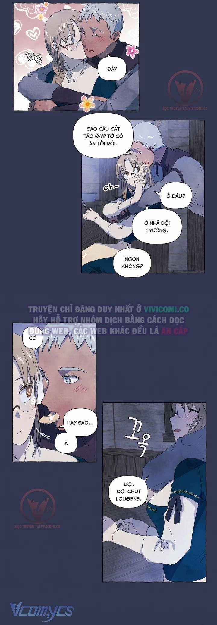 đọc truyện [18+] Chàng Sói Ngốc Và Nàng Thủ Thư Chương 10 ảnh 14 tại Giả Dược