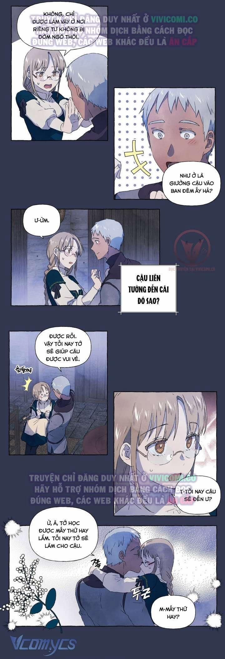 đọc truyện [18+] Chàng Sói Ngốc Và Nàng Thủ Thư Chương 11 ảnh 5 tại Giả Dược
