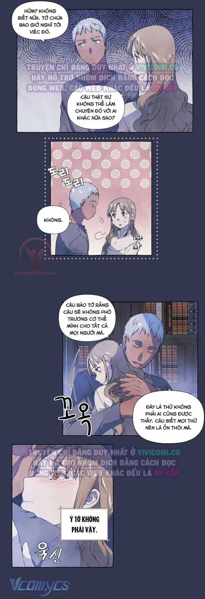 đọc truyện [18+] Chàng Sói Ngốc Và Nàng Thủ Thư Chương 11 ảnh 10 tại Giả Dược
