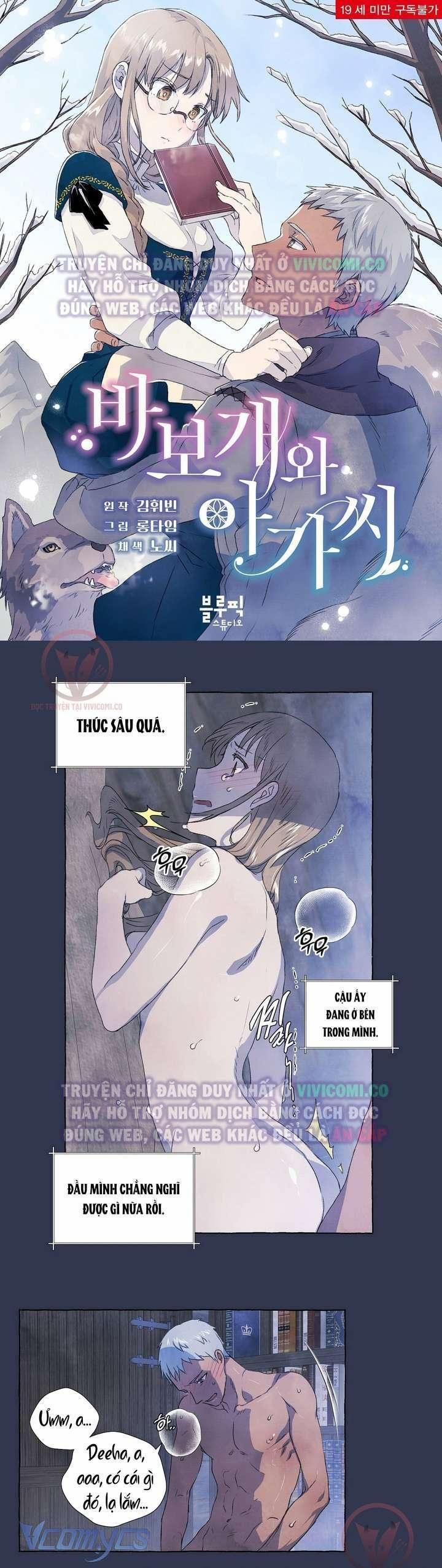 đọc truyện [18+] Chàng Sói Ngốc Và Nàng Thủ Thư Chương 13 ảnh 2 tại Giả Dược
