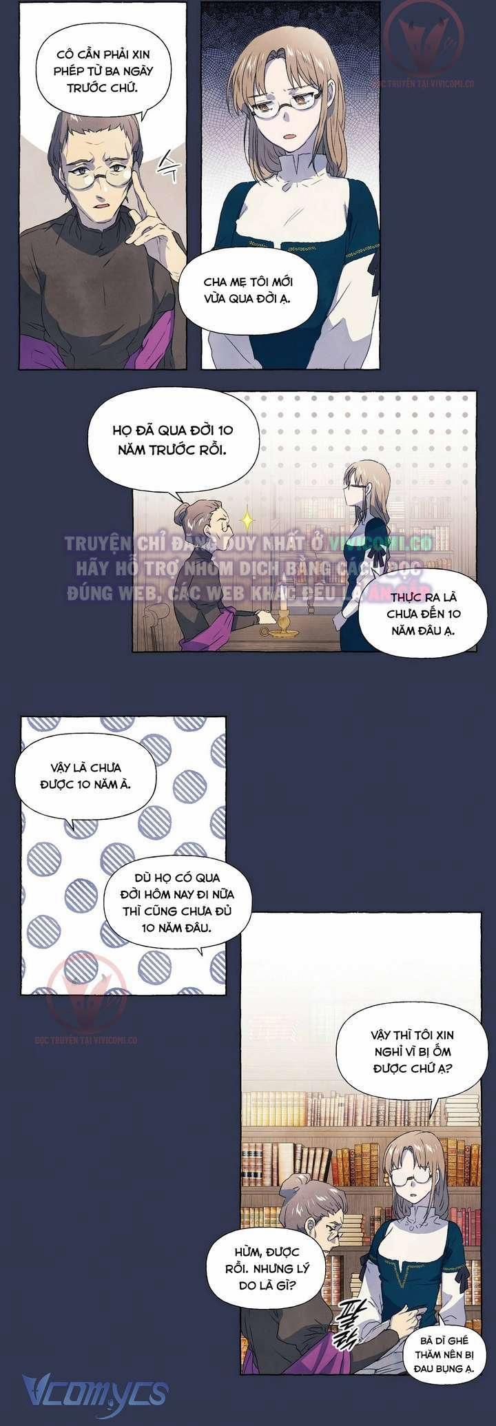 đọc truyện [18+] Chàng Sói Ngốc Và Nàng Thủ Thư Chương 15 ảnh 4 tại Giả Dược