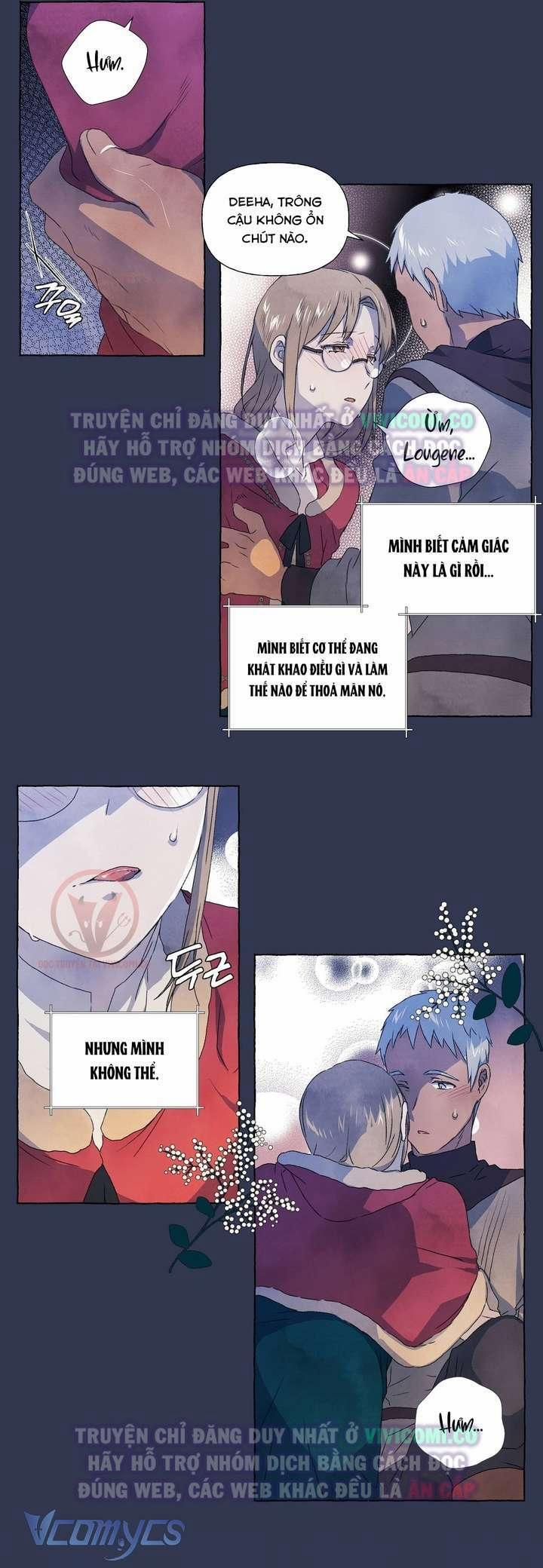 đọc truyện [18+] Chàng Sói Ngốc Và Nàng Thủ Thư Chương 17 ảnh 9 tại Giả Dược