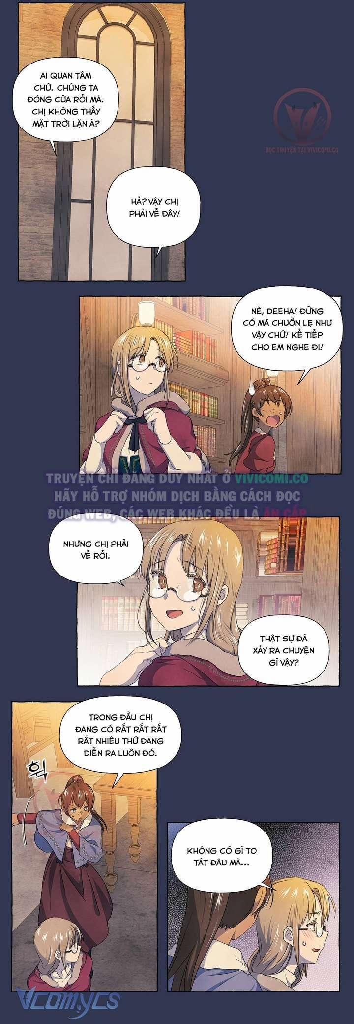 đọc truyện [18+] Chàng Sói Ngốc Và Nàng Thủ Thư Chương 19 ảnh 11 tại Giả Dược