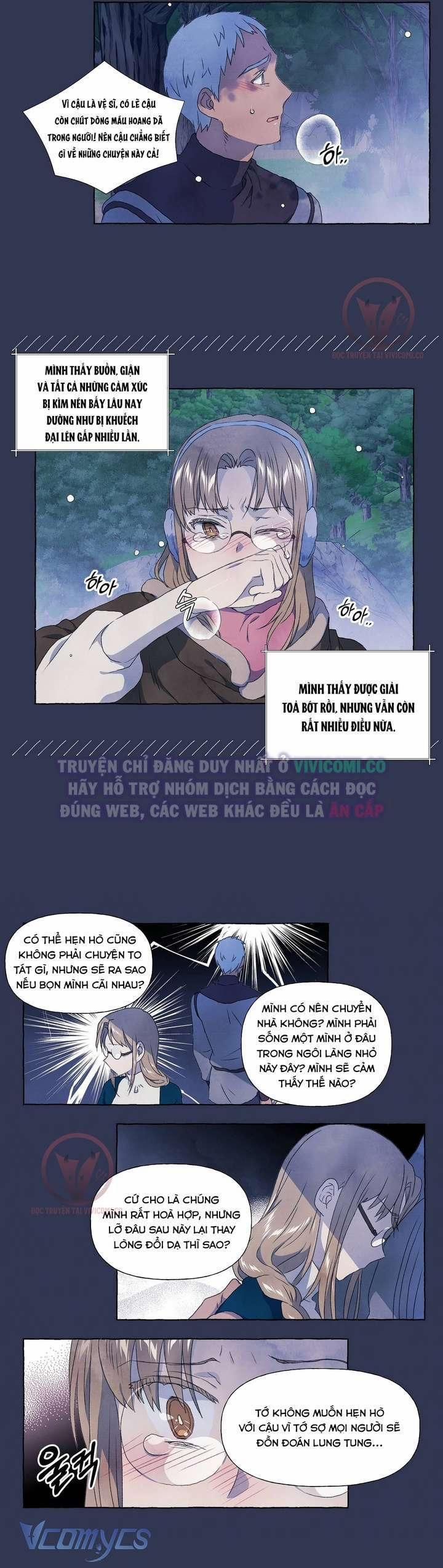 đọc truyện [18+] Chàng Sói Ngốc Và Nàng Thủ Thư Chương 26 ảnh 4 tại Giả Dược