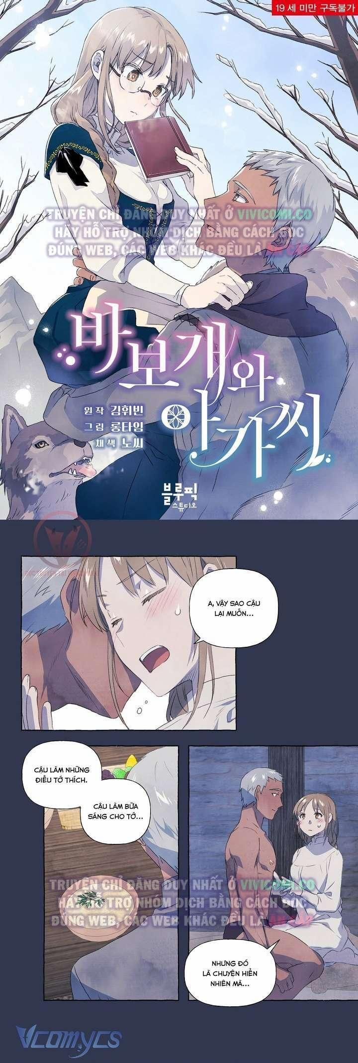 đọc truyện [18+] Chàng Sói Ngốc Và Nàng Thủ Thư Chương 4 ảnh 2 tại Giả Dược