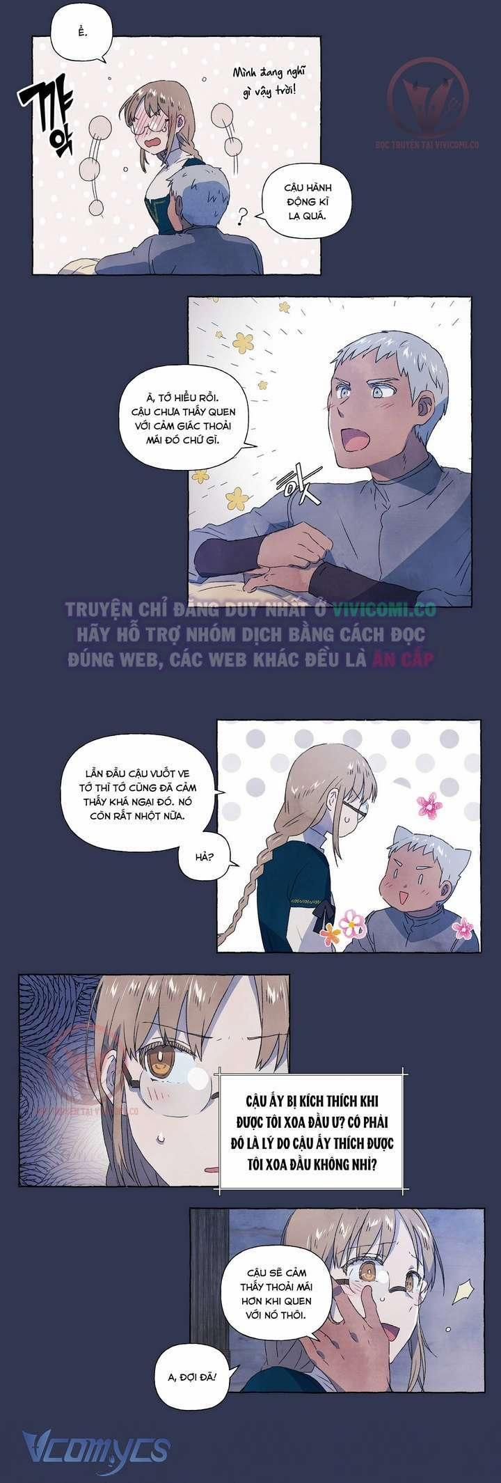 đọc truyện [18+] Chàng Sói Ngốc Và Nàng Thủ Thư Chương 7 ảnh 7 tại Giả Dược
