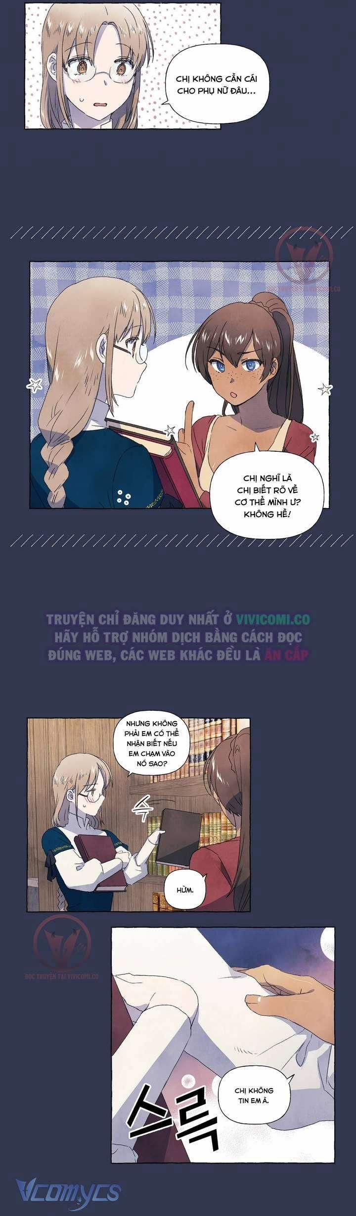 đọc truyện [18+] Chàng Sói Ngốc Và Nàng Thủ Thư Chương 9 ảnh 7 tại Giả Dược