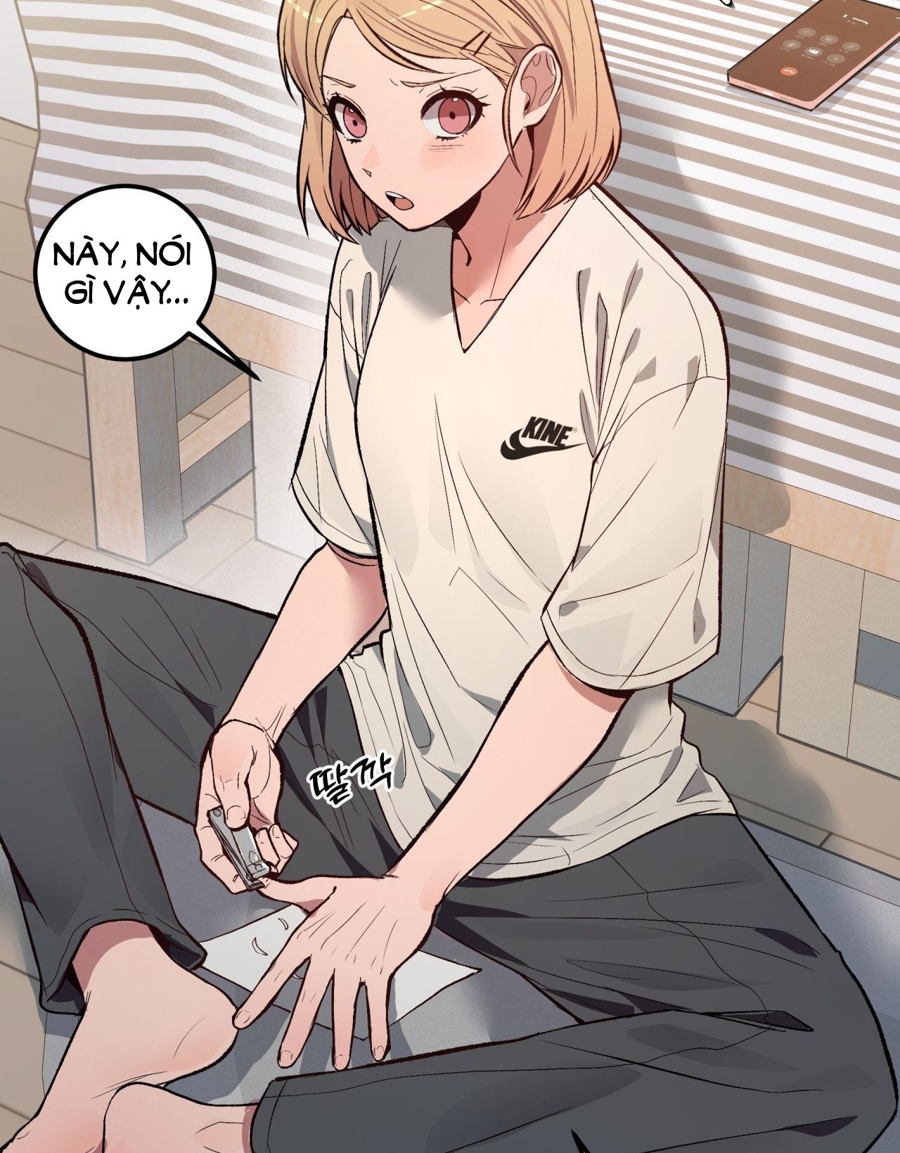 [18+] Cheatkey Của Game Giả Lập Hẹn Hò Đó Chương 1 page 23 - Giả Dược