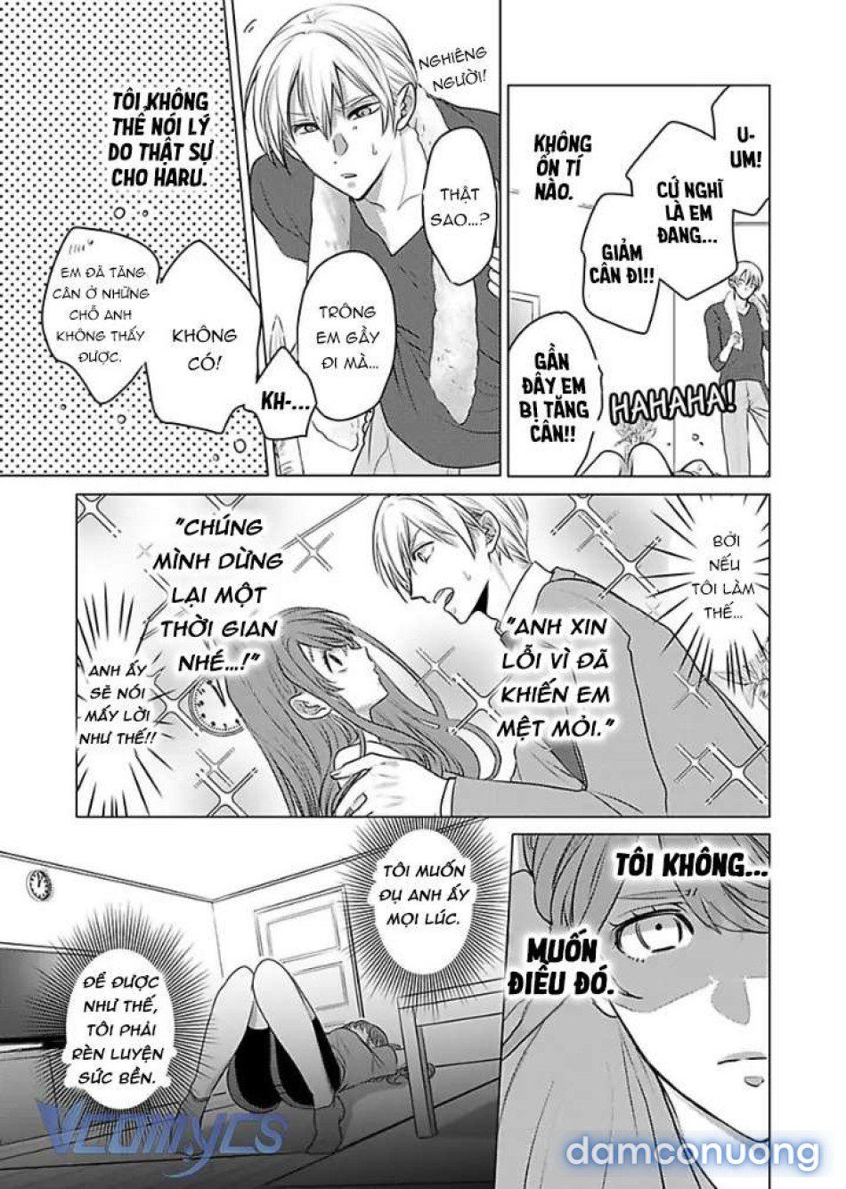 đọc truyện [18+] Chúng Tôi Không Làm Điều Đó Ở Nhà Khi Sống Chung Chương 8 ảnh 9 tại Thiên Thai Truyện