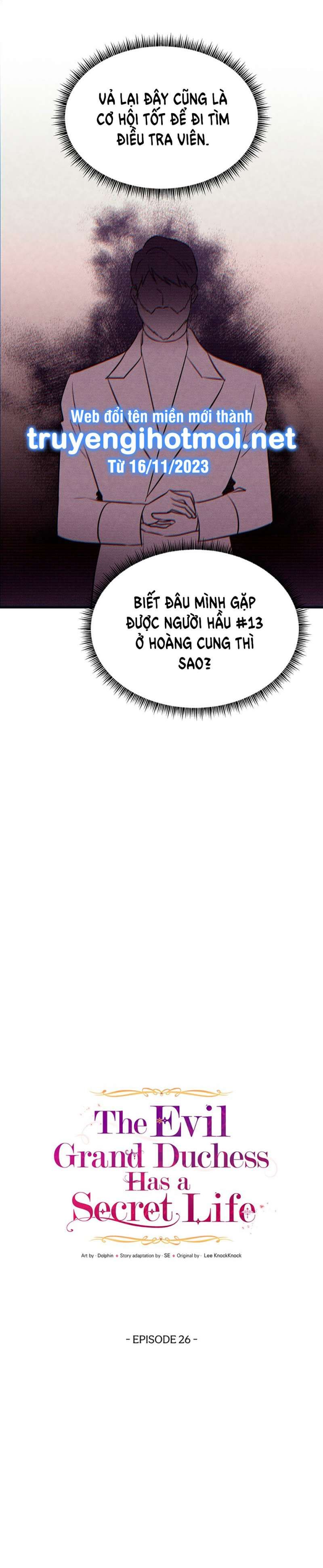 đọc truyện [18+] Cuộc Đời Bí Ẩn Của Đại Công Tước Phu Nhân Phản Diện Chương 26.1 ảnh 13 tại Thiên Thai Truyện