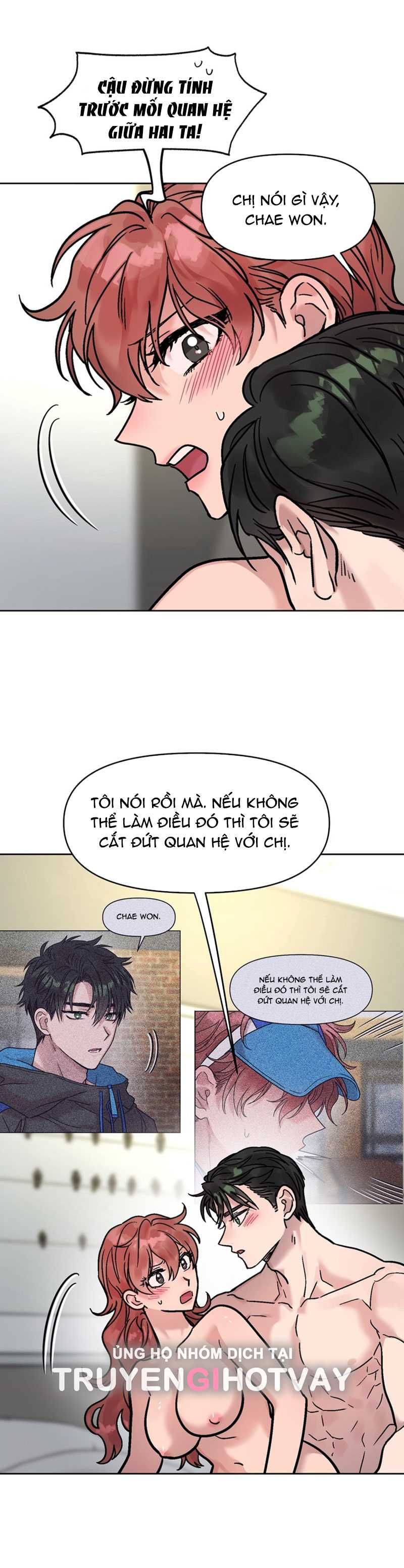 [18+] Cuộc Gọi Từ Ai Chương 34.1 page 10 - Giả Dược