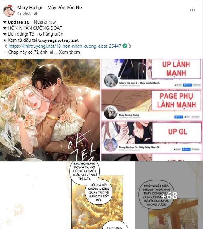 [18+] Đám Cưới Hào Nhoáng Chương 21.1 page 8 - Giả Dược