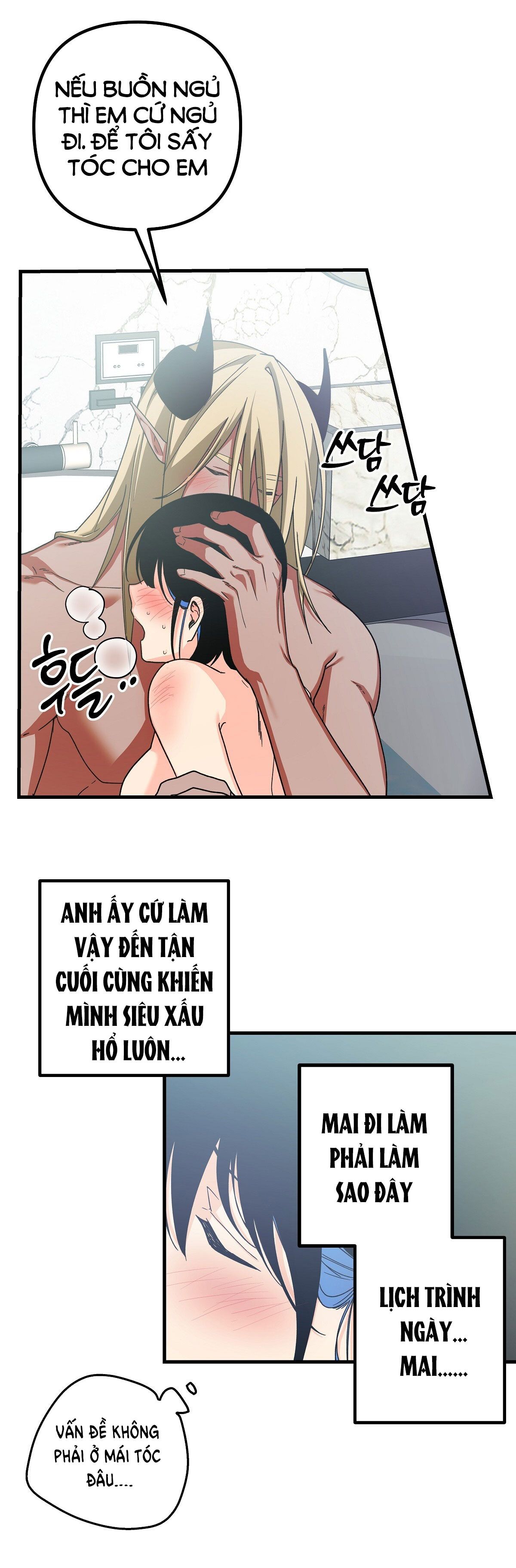 đọc truyện [18+] Đang Làm Thêm Thì Bị Đày Xuống Địa Ngục Chương 5 ảnh 43 tại Giả Dược