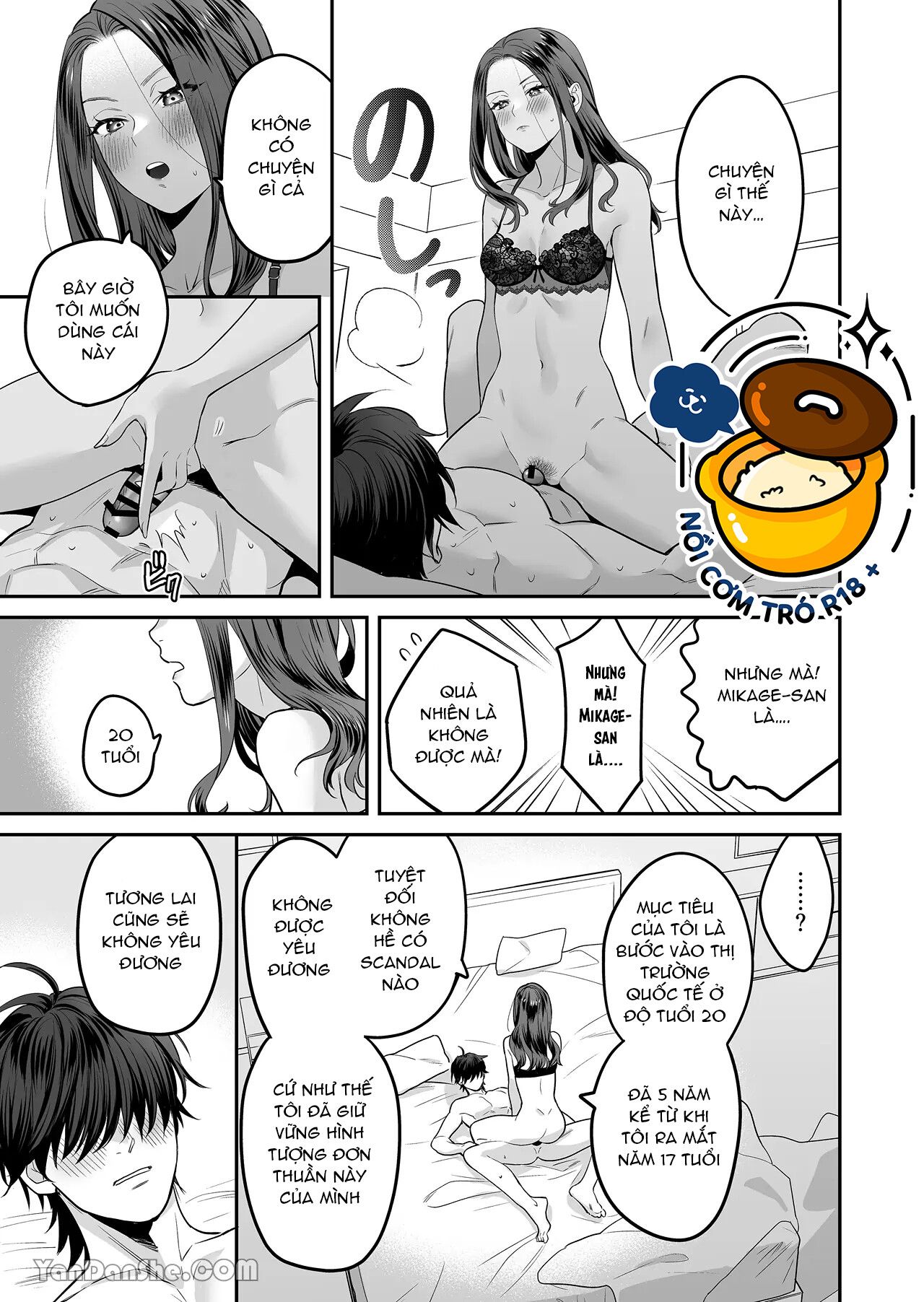 đọc truyện 18+ Đồ Chơi Người Lớn Của Diễn Viên Ngây Thơ Mikage Chương 2 ảnh 17 tại Giả Dược