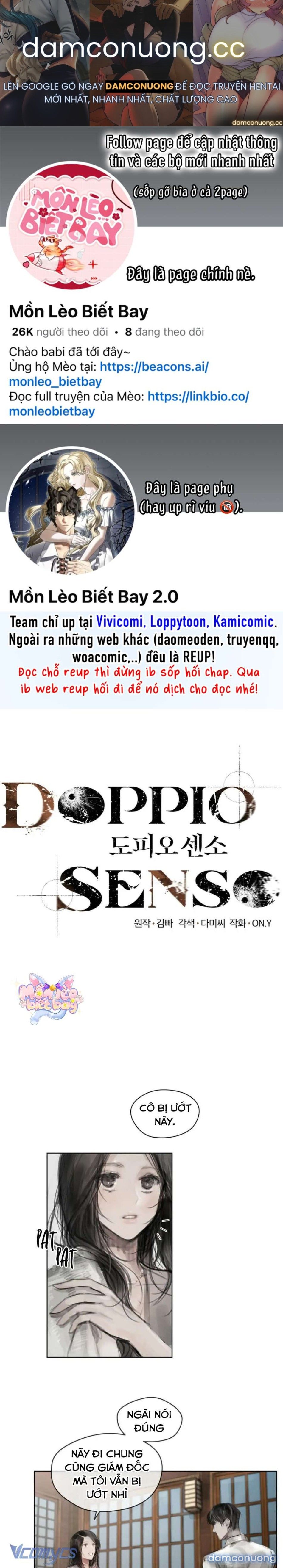 đọc truyện [18+] Doppio Senso Chương 14 ảnh 2 tại Thiên Thai Truyện