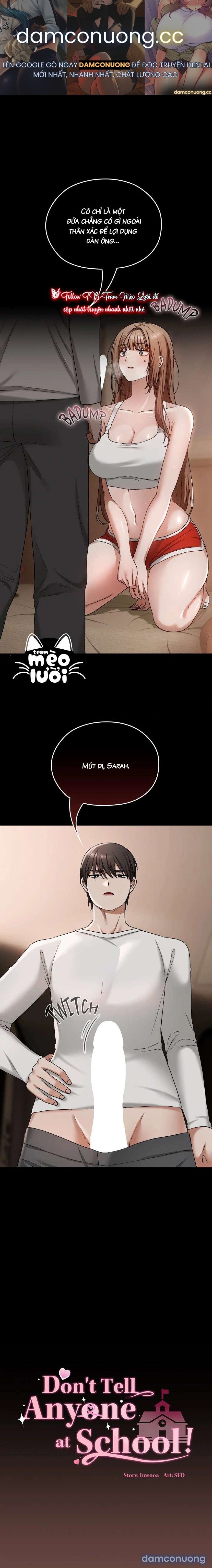 đọc truyện [18+] Đừng Nói Với Ai Ở Trường! Chương 3 ảnh 2 tại Thiên Thai Truyện