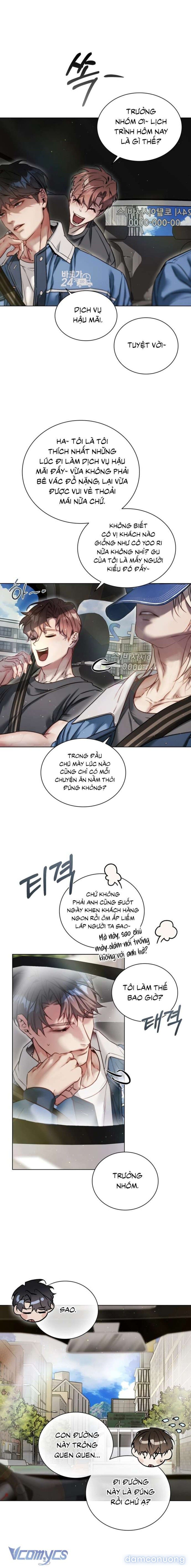 đọc truyện [18+] Được Vây Quanh Bởi Các Cậu Trai Chuyển Phát Chương 6 ảnh 19 tại Thiên Thai Truyện