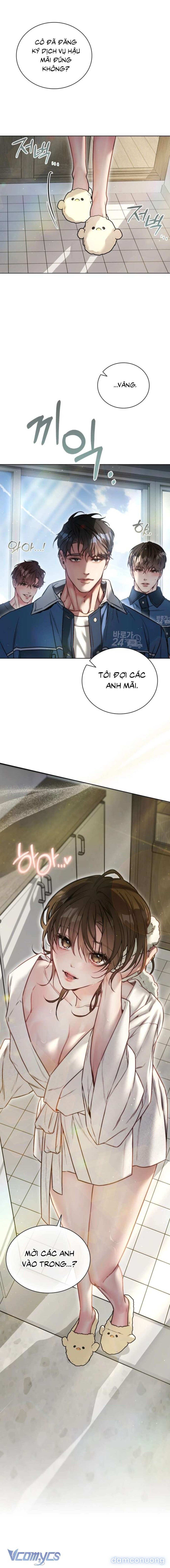 đọc truyện [18+] Được Vây Quanh Bởi Các Cậu Trai Chuyển Phát Chương 6 ảnh 21 tại Thiên Thai Truyện