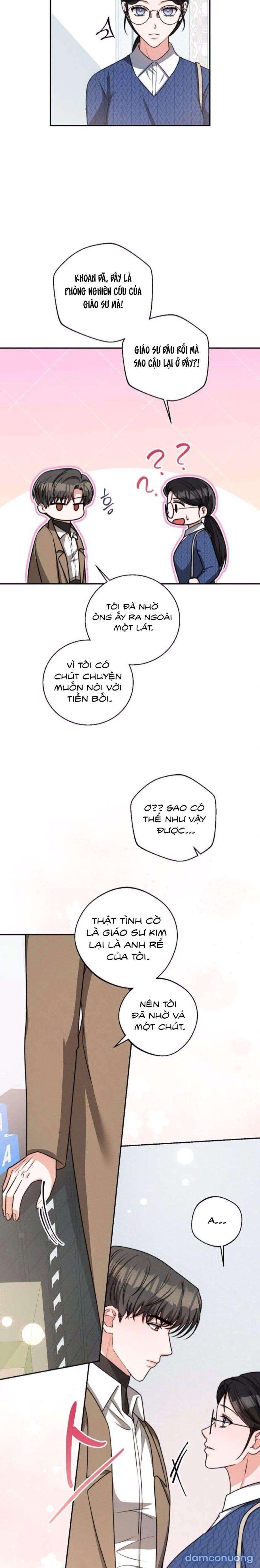 đọc truyện [18+] Khi Làm Bài Tập Nhóm Với Hậu Bối Mình Ghét Chương 6 ảnh 9 tại Thiên Thai Truyện