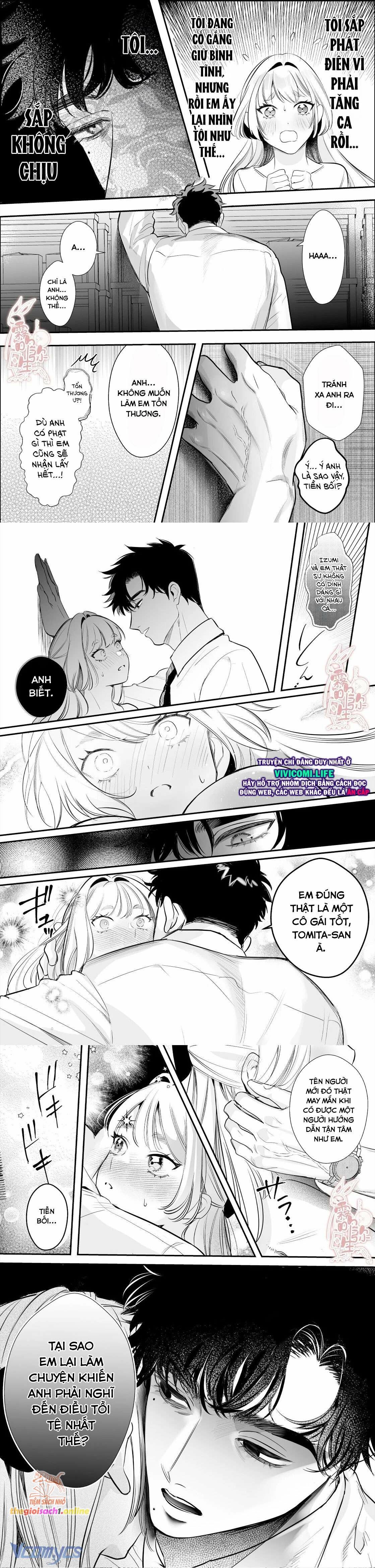 đọc truyện [18+] Một Mình Với Tiền Bối Trong Đêm Bão~ Chương 2 ảnh 10 tại Thiên Thai Truyện