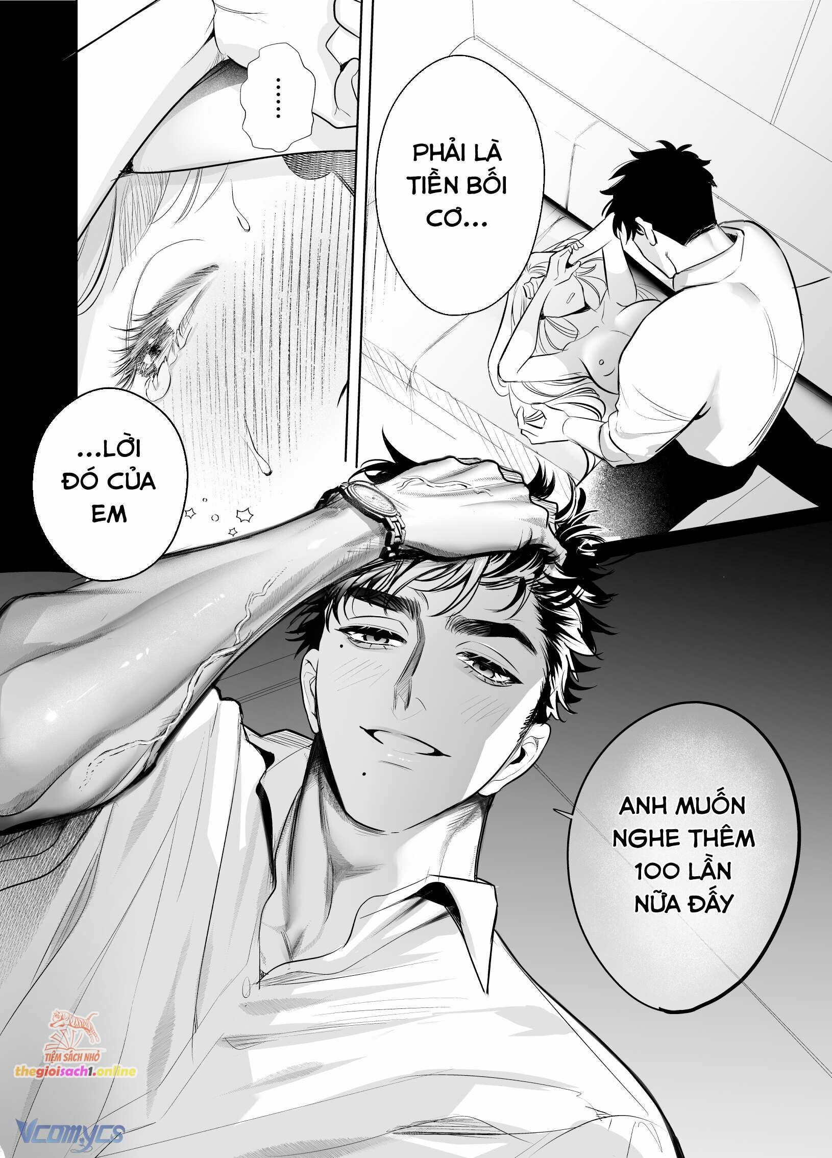 đọc truyện [18+] Một Mình Với Tiền Bối Trong Đêm Bão~ Chương 3 ảnh 21 tại Thiên Thai Truyện