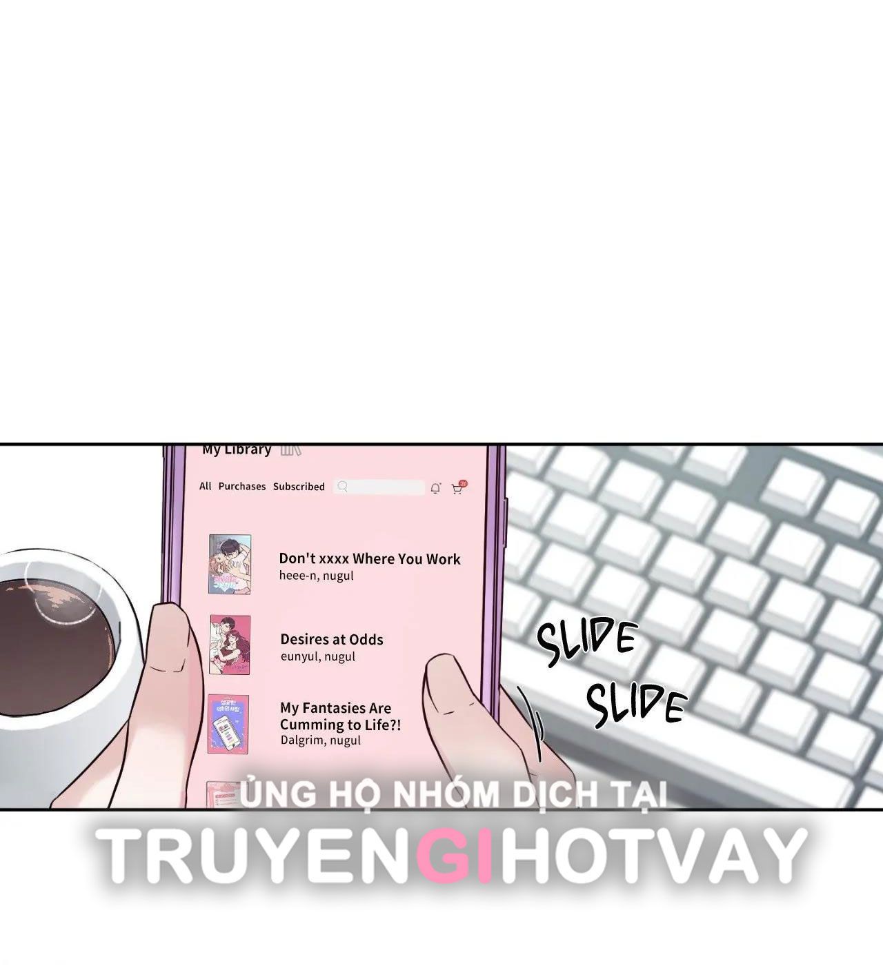 đọc truyện [18+] Những Tưởng Tượng Của Tôi Đang Hoá Thành Thực Chương 5 ảnh 9 tại Giả Dược